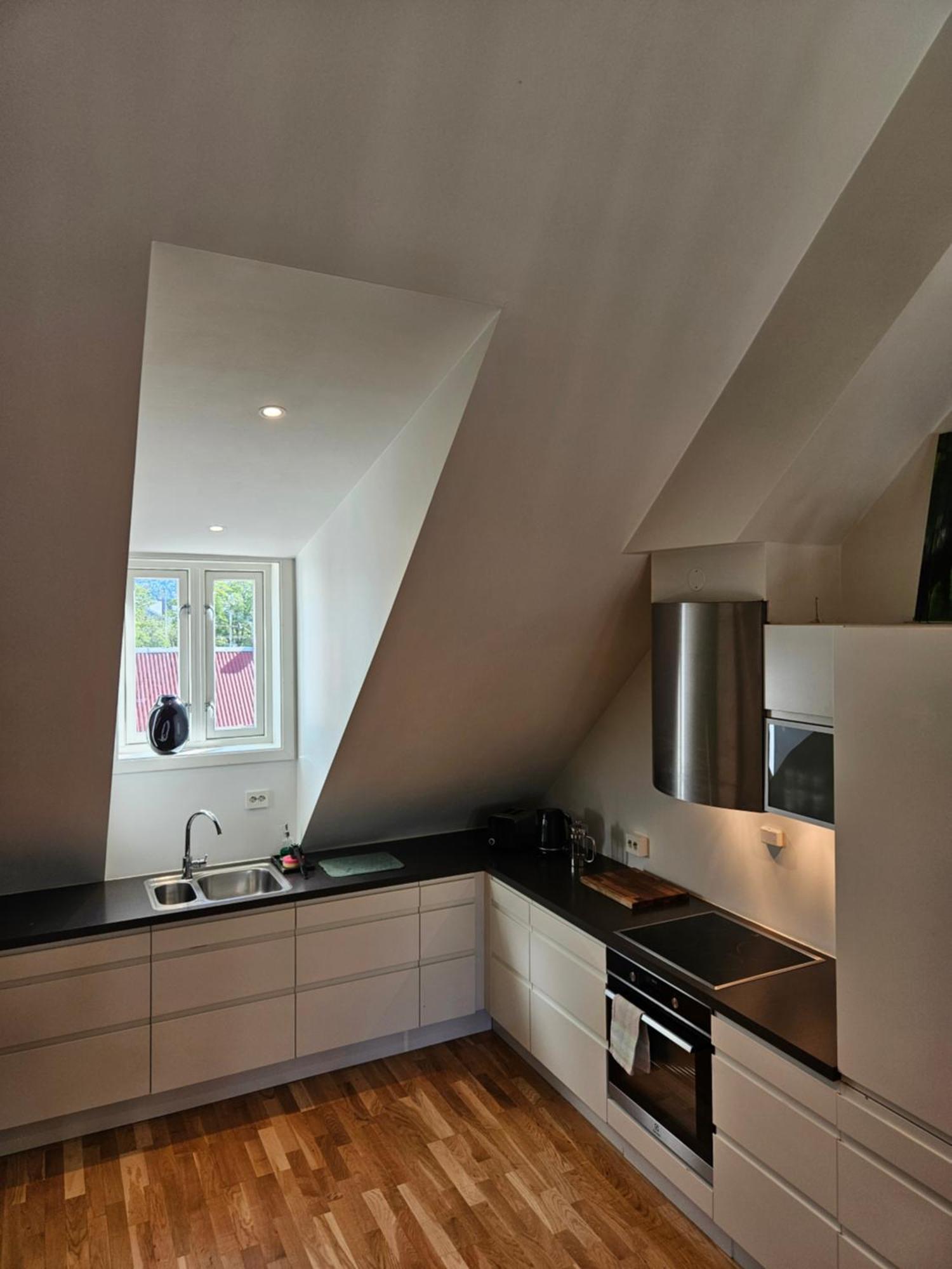 Modern Apartment In City Center Tromsø Buitenkant foto